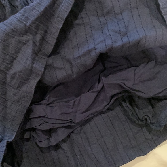 Lined flowy shorts with tie front - Picture 4 of 4